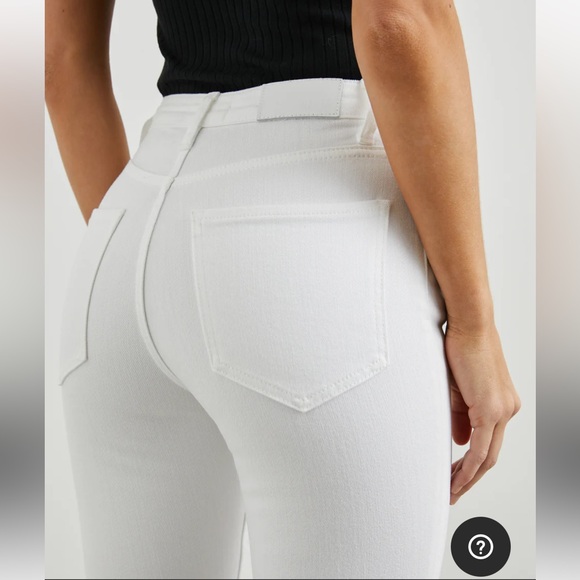 Rails Sunset Crop Jeans- salt white - size 25 - Picture 5 of 5